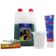 Kit pièces de rechange et accessoires pour l'usage et l'entretien des moteurs de jardinage à mélange